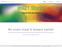 Tablet Screenshot of imi21.com